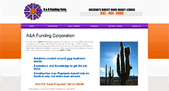 Desktop Screenshot of aafundcorp.com